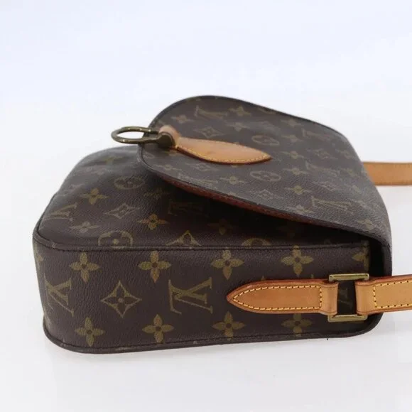 LOUIS VUITTON Monogram Saint Cloud GM Shoulder Bag M51242 LV Auth 152303 - Picture 5 of 15
